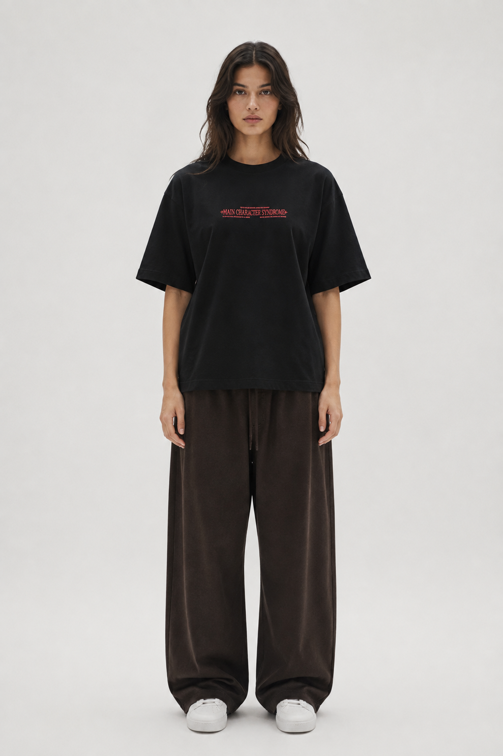 Main Character Syndrome Tee (Black & Red)