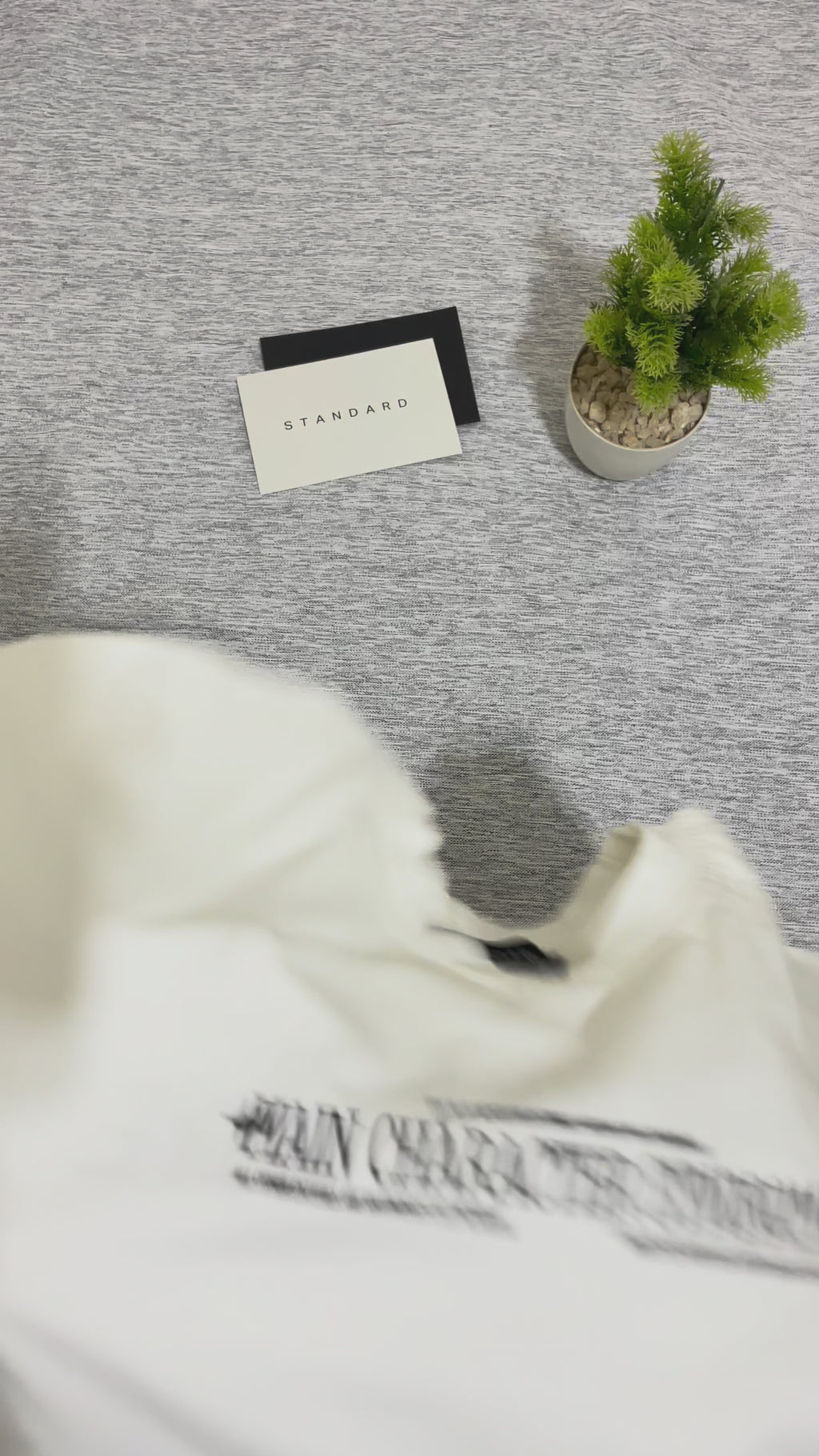 Main Character Syndrome Tee (White & Black)