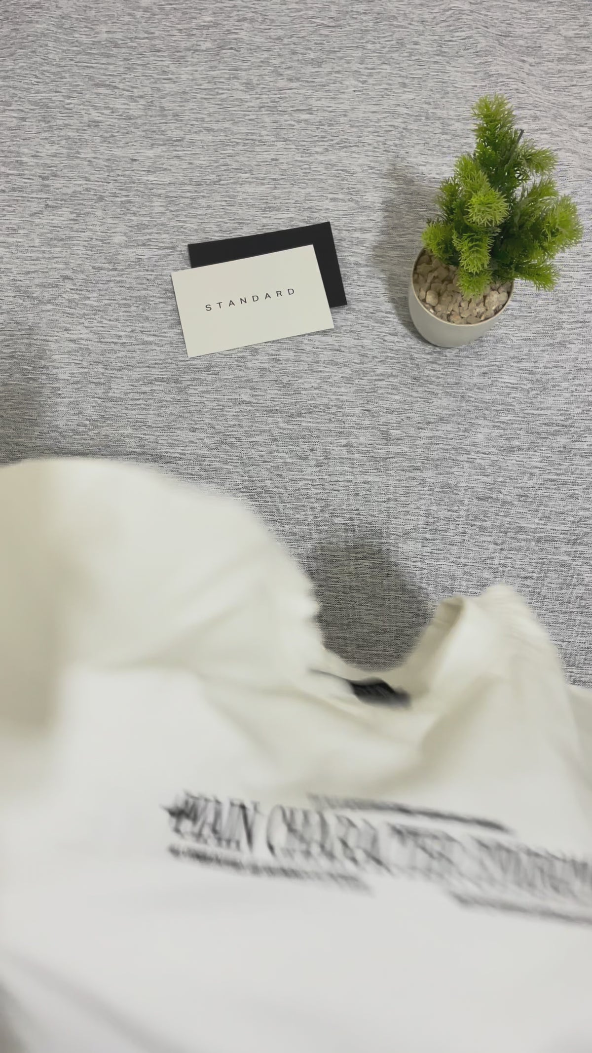 Main Character Syndrome Tee (White & Black)